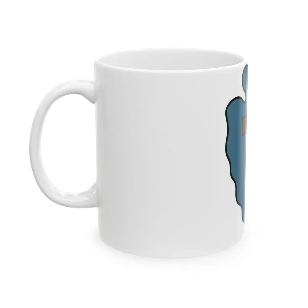 36th Infantry Division CSIB (U.S. Army) White Coffee Mug - Go Mug Yourself