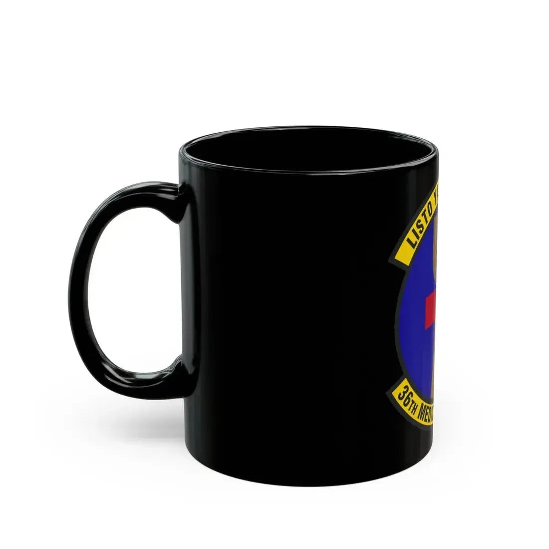 36th Medical Support Squadron (U.S. Air Force) Black Coffee Mug - Go Mug Yourself