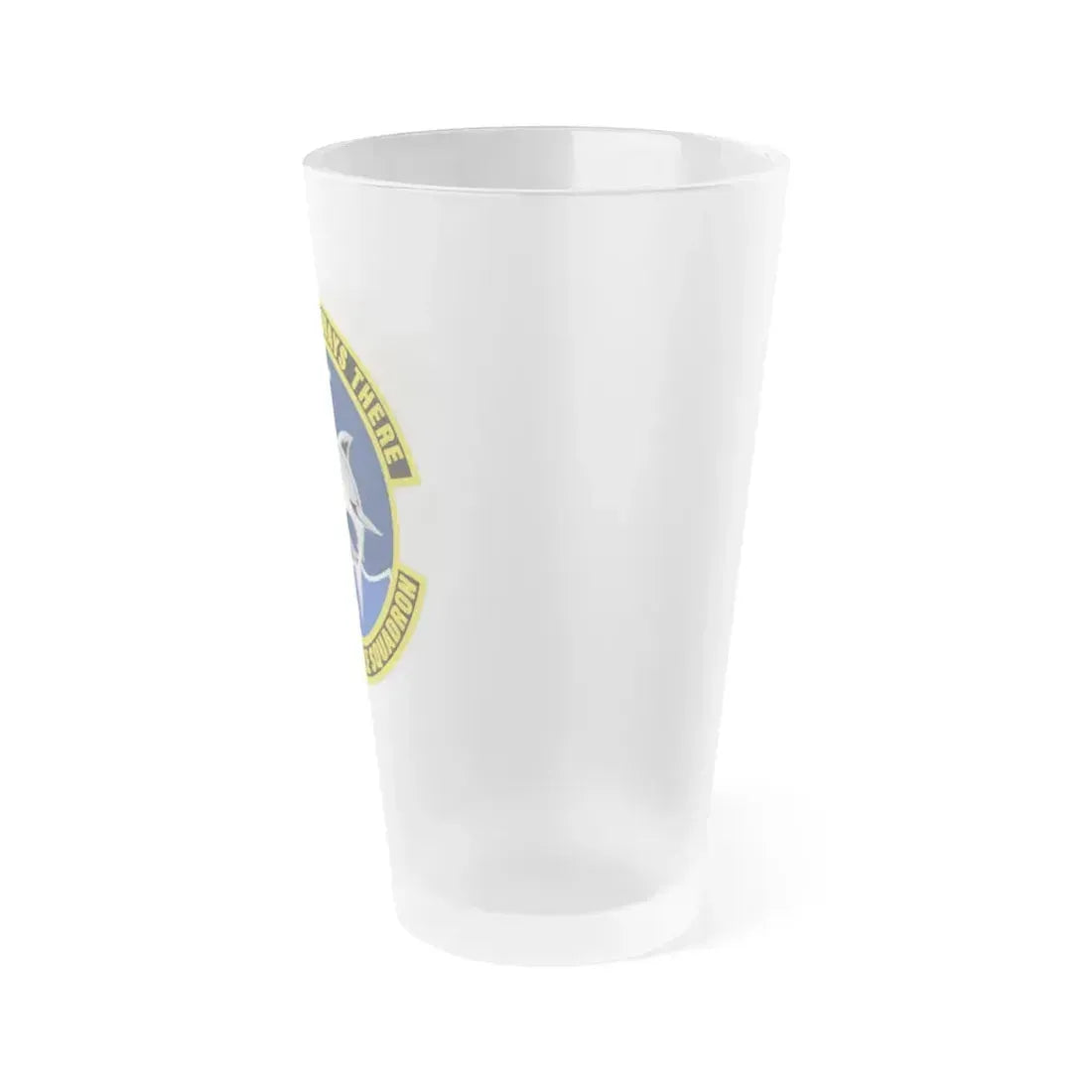 37 Intelligence Squadron ACC (U.S. Air Force) Frosted Pint Glass 16oz - Go Mug Yourself