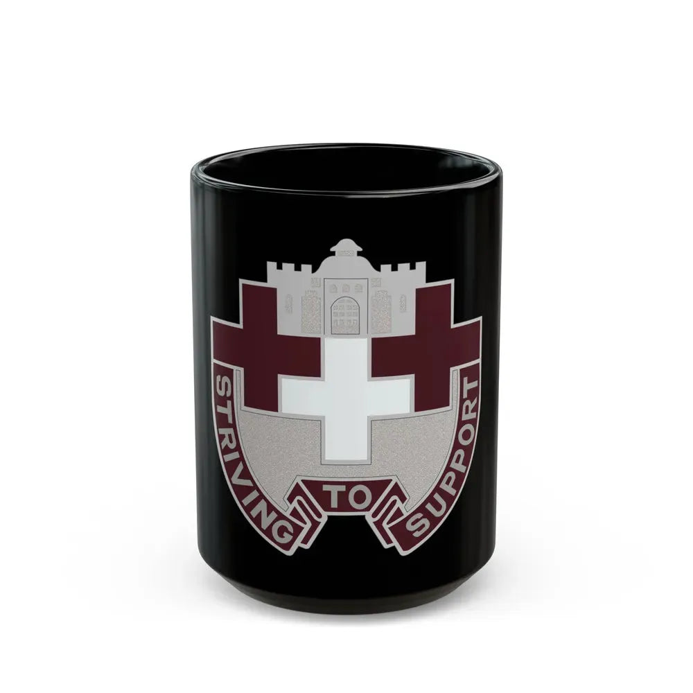 37 Medical Unit (U.S. Army) Black Coffee Mug 15oz - Go Mug Yourself