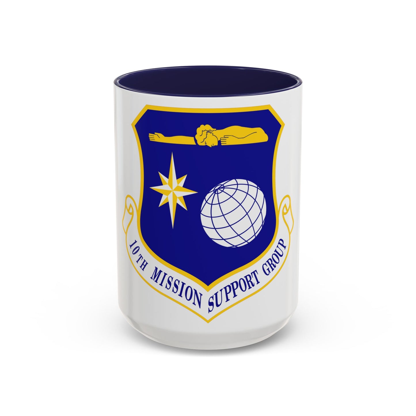 10th Mission Support Group (U.S. Air Force) Accent Coffee Mug