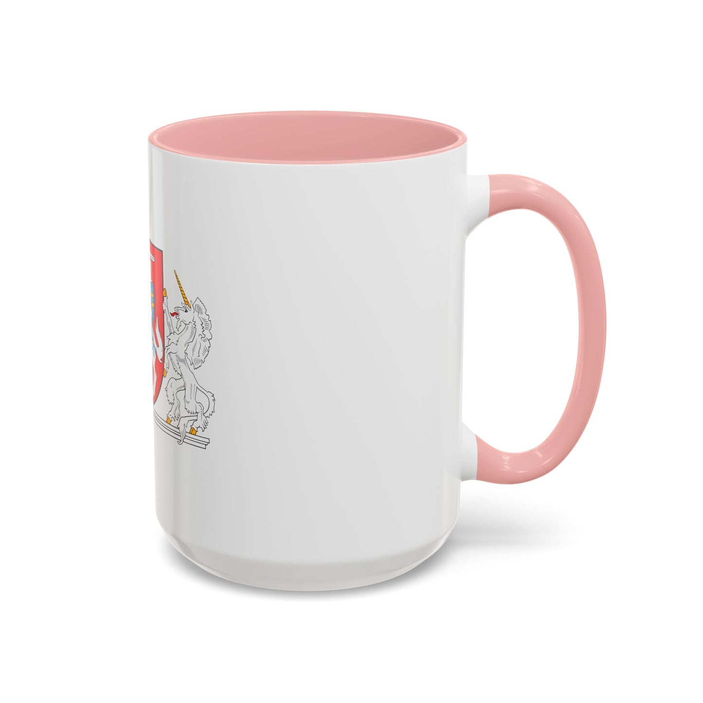 Coat of arms of the President of Lithuania - Accent Coffee Mug