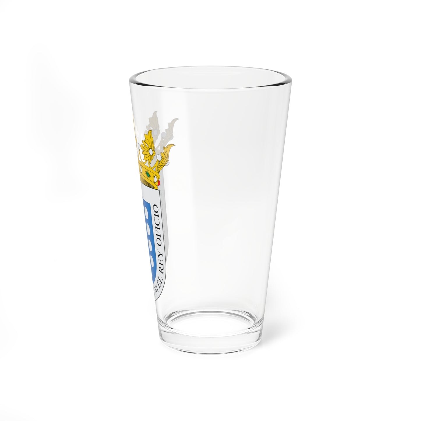 Escudo de armas de Medina del Campo (Spain) (Coat of Arms) Pint Glass 16oz