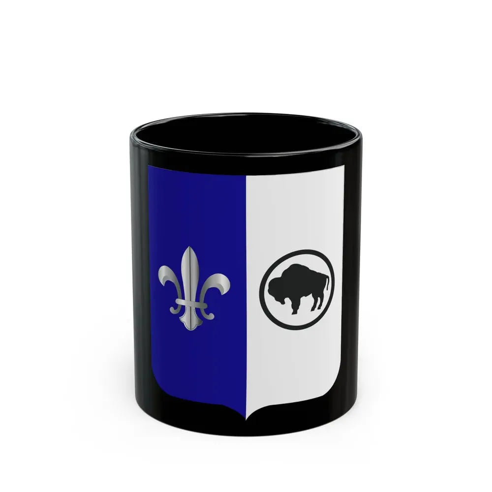 371 Infantry Battalion 2 (U.S. Army) Black Coffee Mug 11oz - Go Mug Yourself