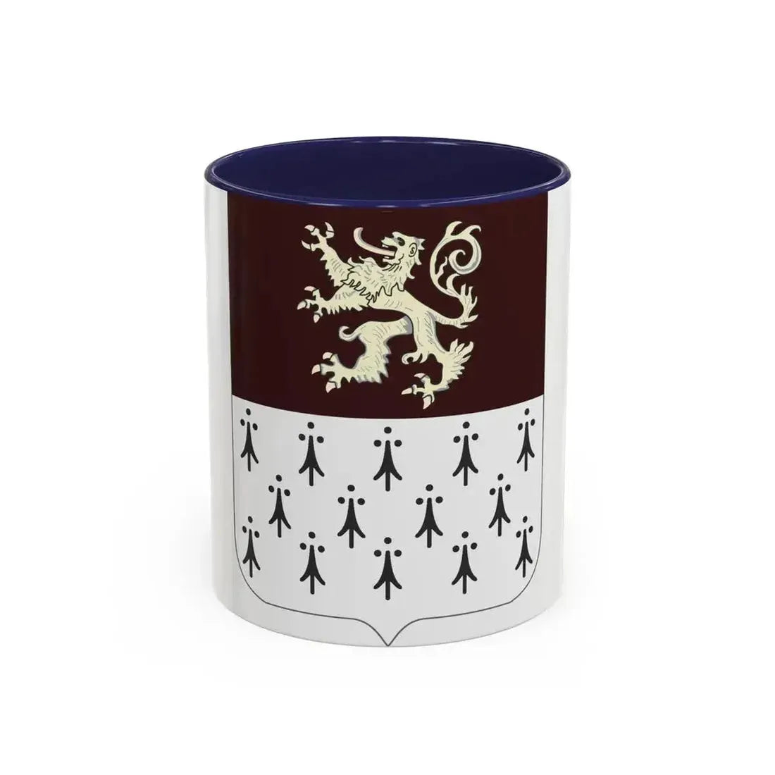 371 Medical Battalion 2 (U.S. Army) Accent Coffee Mug 11oz Navy - Go Mug Yourself