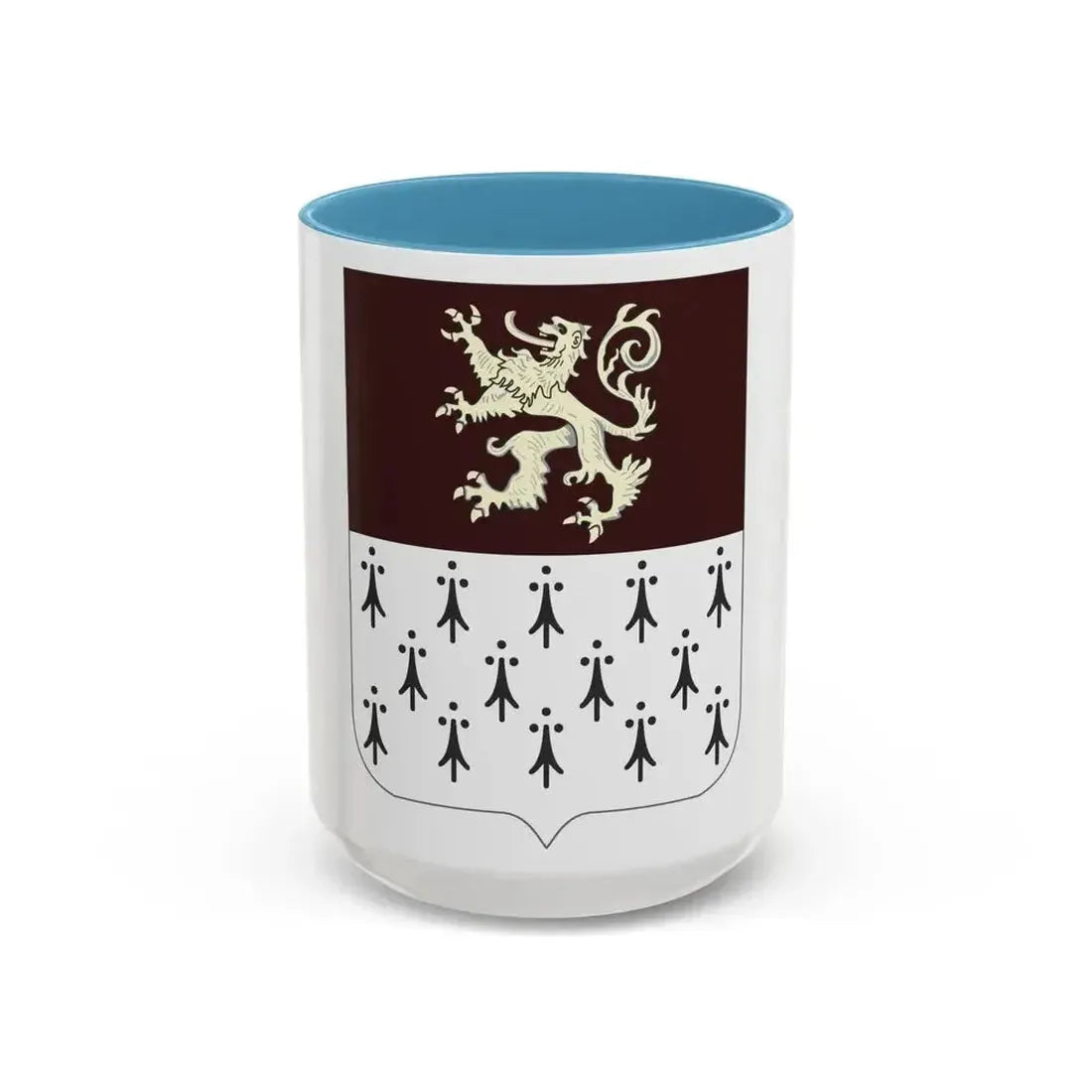 371 Medical Battalion 2 (U.S. Army) Accent Coffee Mug 15oz Light Blue - Go Mug Yourself