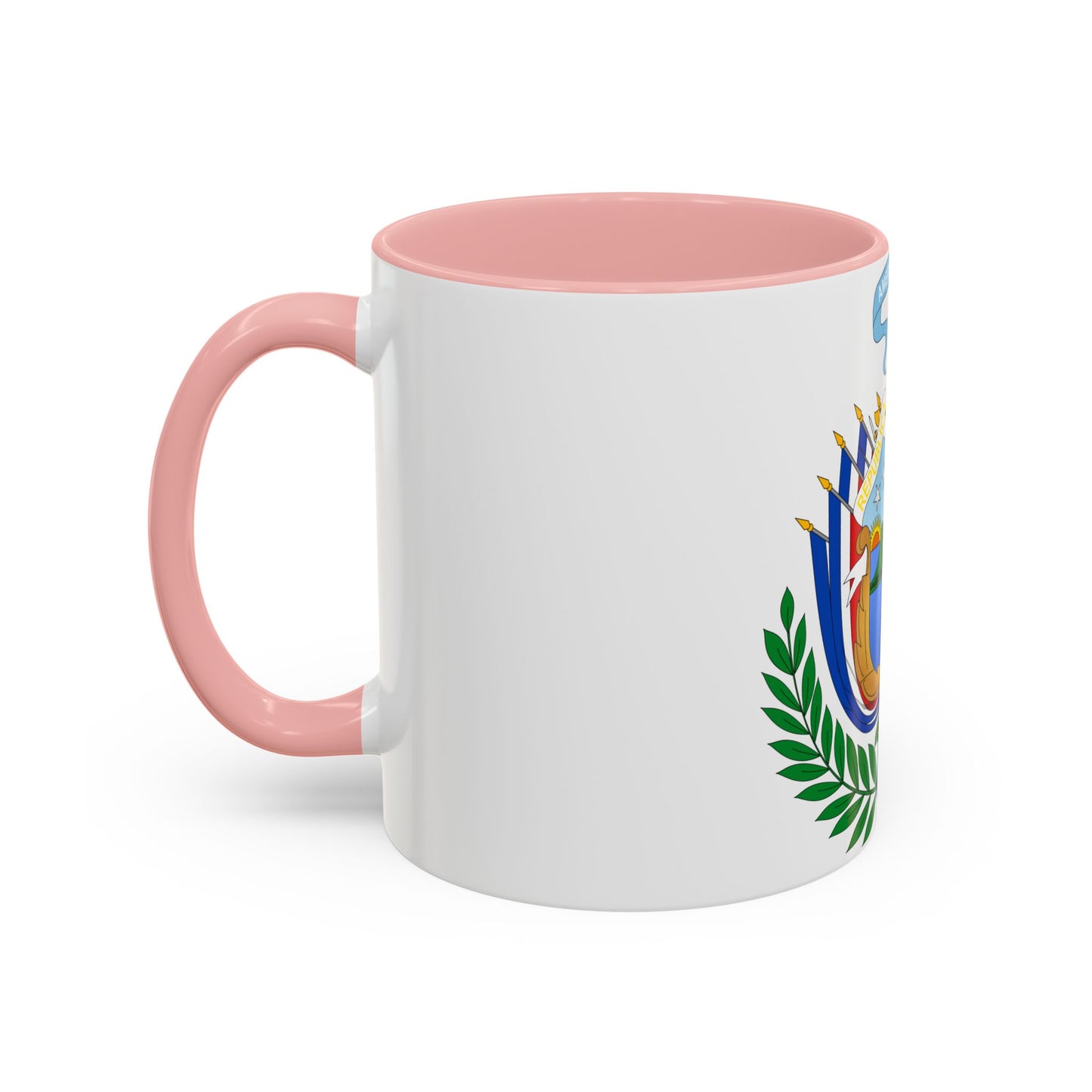Coat of arms of Costa Rica (1848-1906) - Accent Coffee Mug