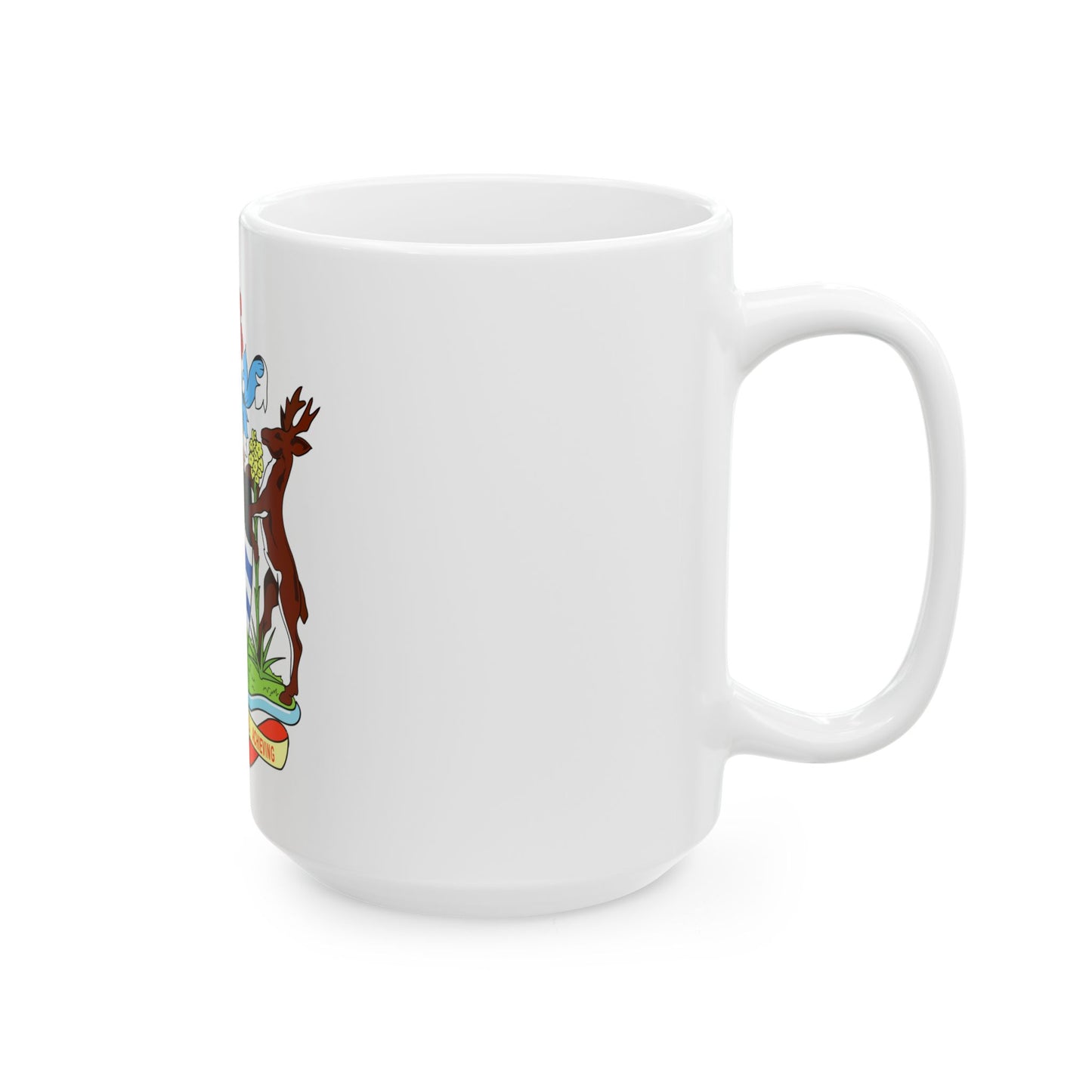 Coat of arms of Antigua and Barbuda - White Coffee Mug