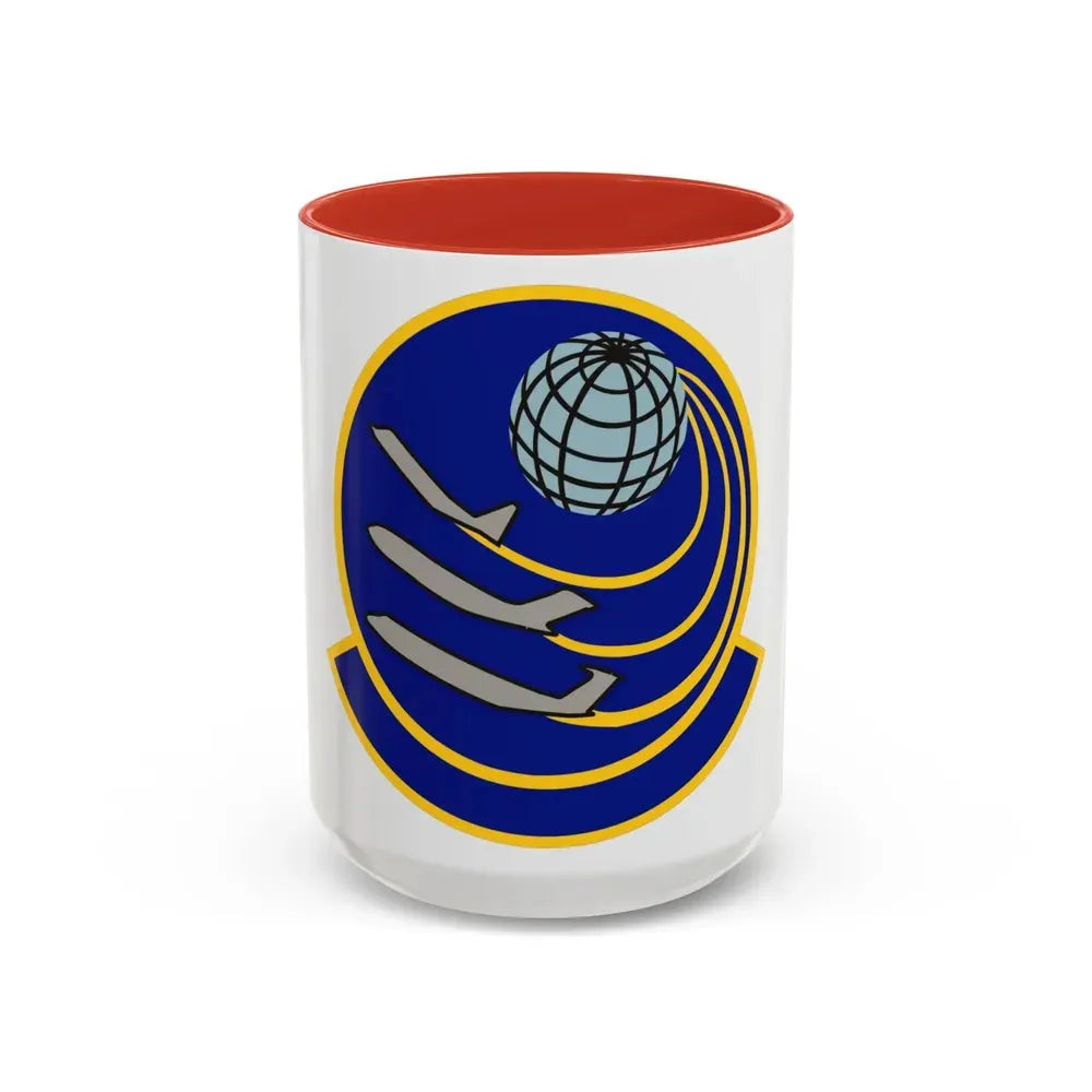 373 Training Squadron AETC (U.S. Air Force) Accent Coffee Mug 15oz Red - Go Mug Yourself