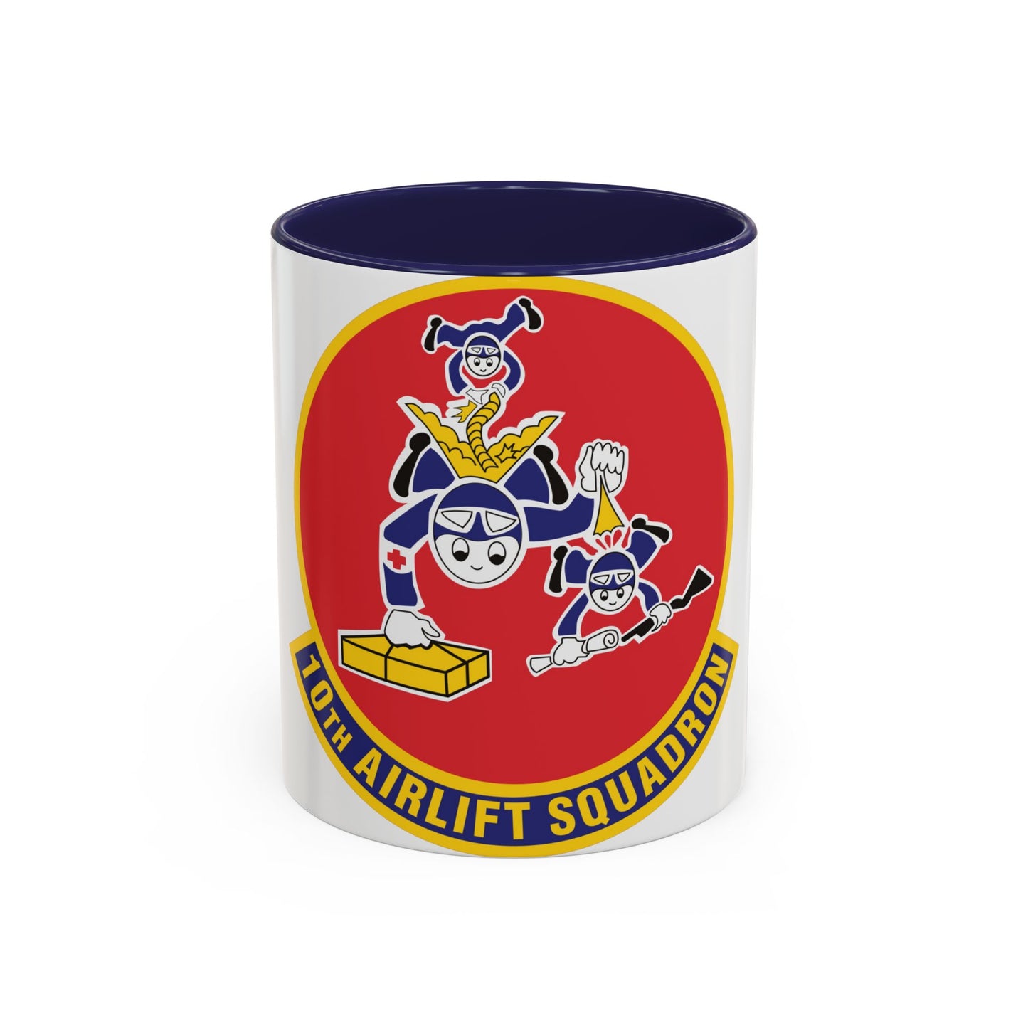 10th Airlift Squadron 2 (U.S. Air Force) Accent Coffee Mug