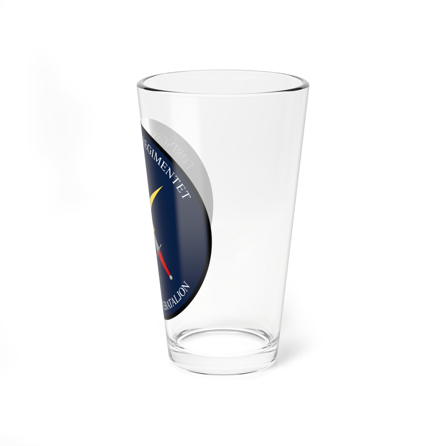 Emblem for the II-FSR (Denmark) (Coat of Arms) Pint Glass 16oz