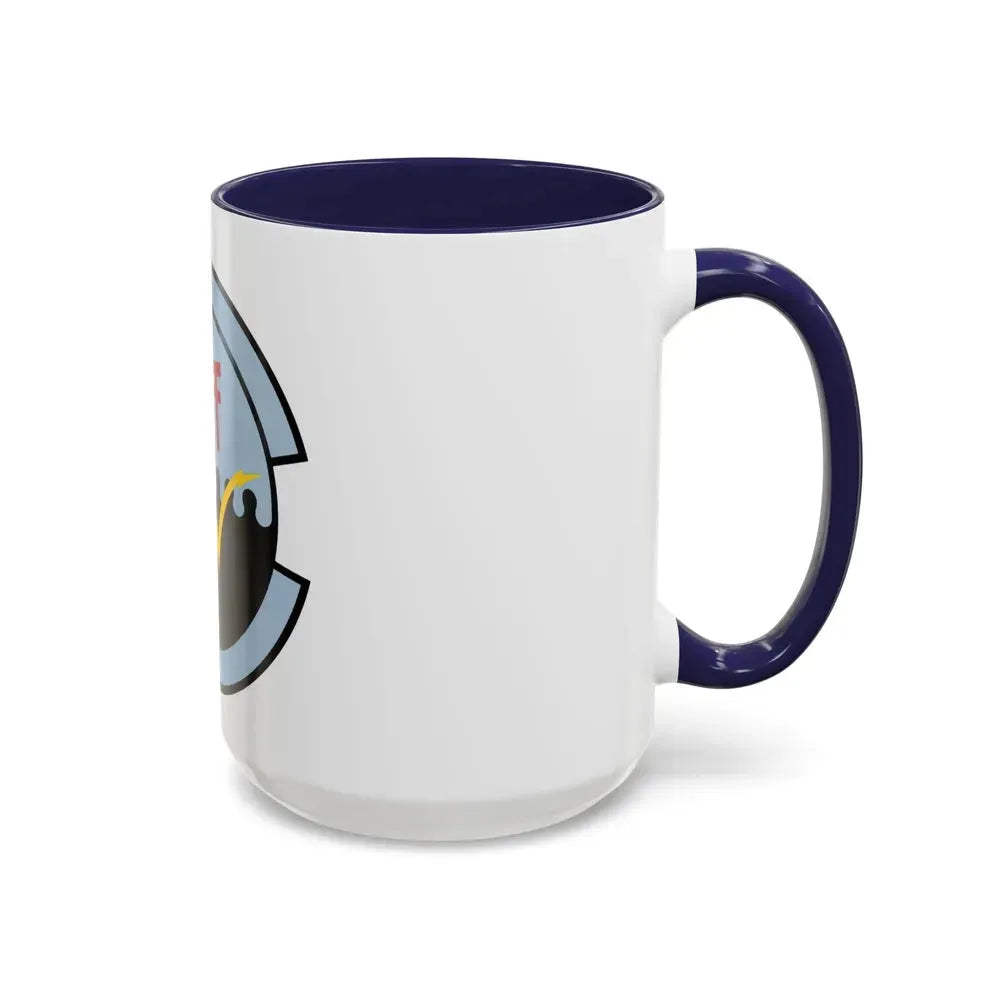 374 Communications Squadron PACAF (U.S. Air Force) Accent Coffee Mug - Go Mug Yourself