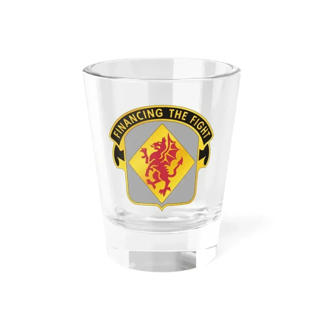 374 Finance Battalion (U.S. Army) Shot Glass 1.5oz 1.5oz - Go Mug Yourself