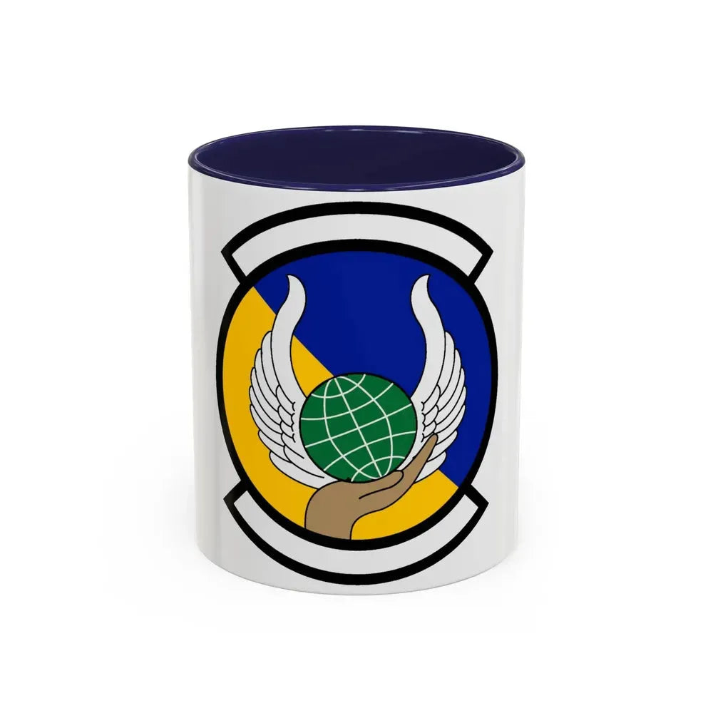 374 Force Support Squadron PACAF (U.S. Air Force) Accent Coffee Mug 11oz Navy - Go Mug Yourself