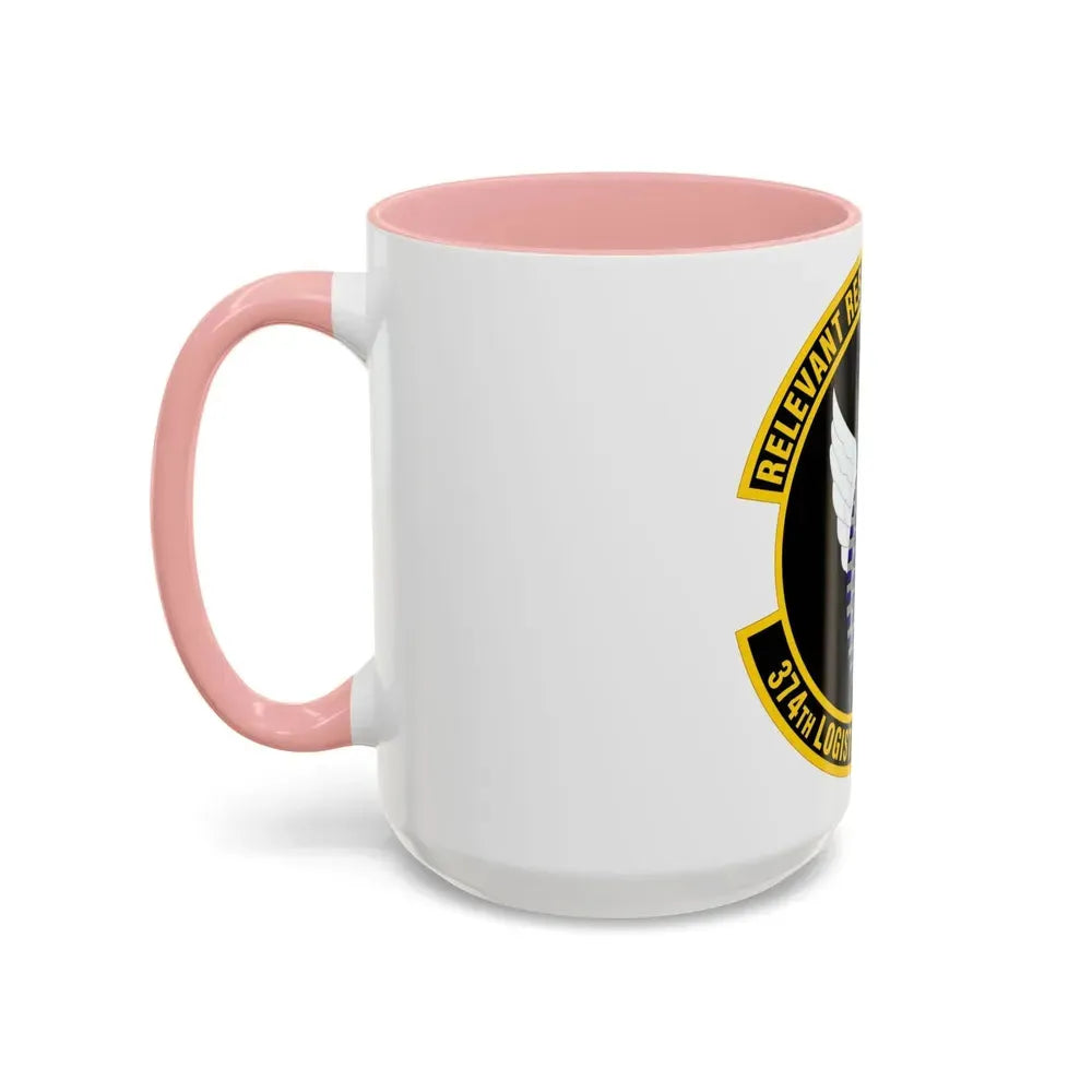 374 Logistics Readiness Squadron PACAF (U.S. Air Force) Accent Coffee Mug - Go Mug Yourself