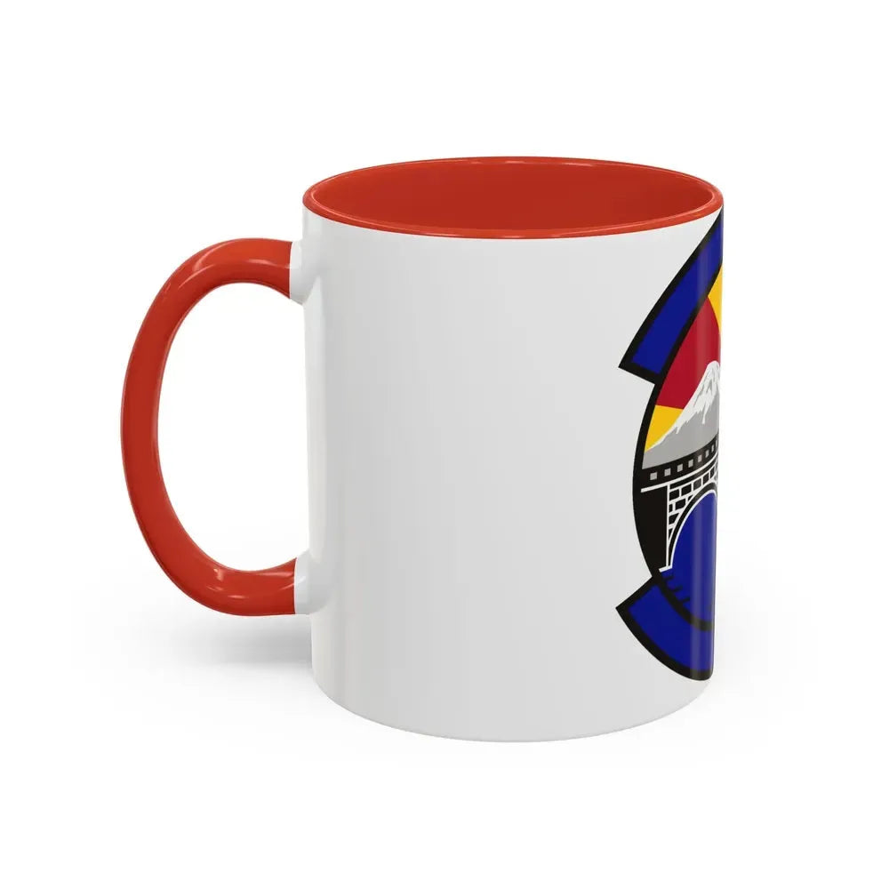 374 Maintenance Operations Squadron PACAF (U.S. Air Force) Accent Coffee Mug - Go Mug Yourself