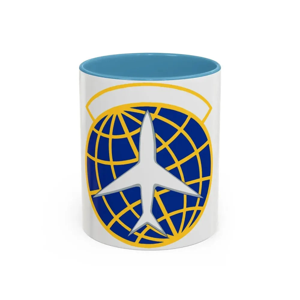 374 Maintenance Squadron PACAF (U.S. Air Force) Accent Coffee Mug 11oz Light Blue - Go Mug Yourself