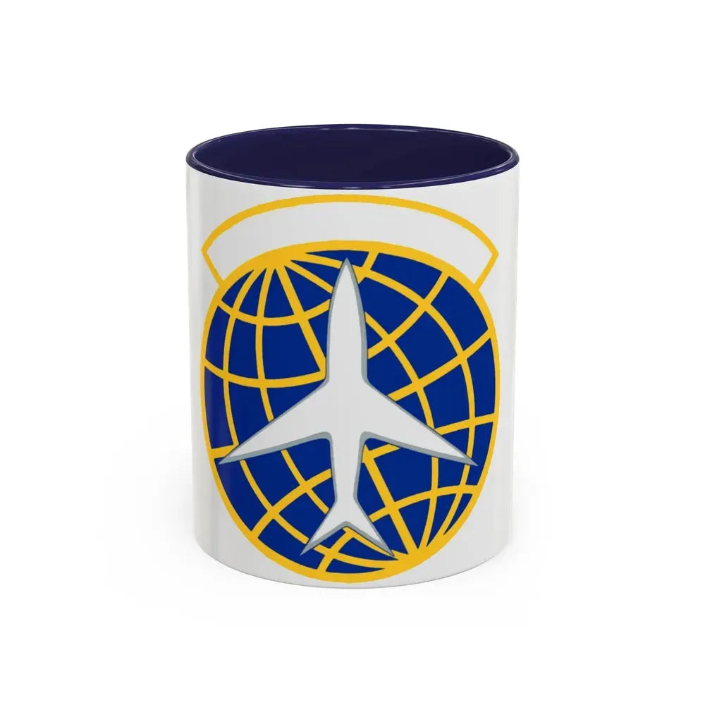 374 Maintenance Squadron PACAF (U.S. Air Force) Accent Coffee Mug 11oz Navy - Go Mug Yourself