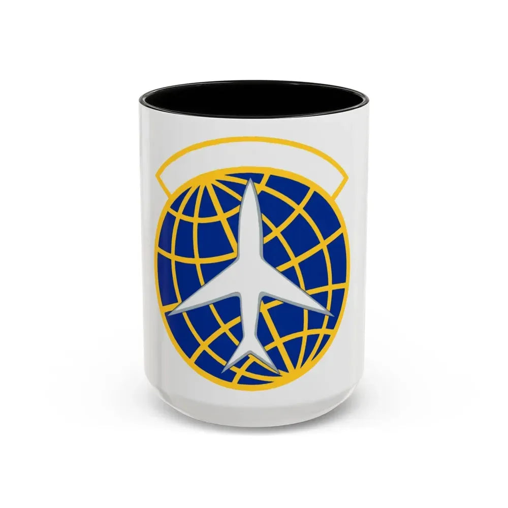 374 Maintenance Squadron PACAF (U.S. Air Force) Accent Coffee Mug 15oz Black - Go Mug Yourself