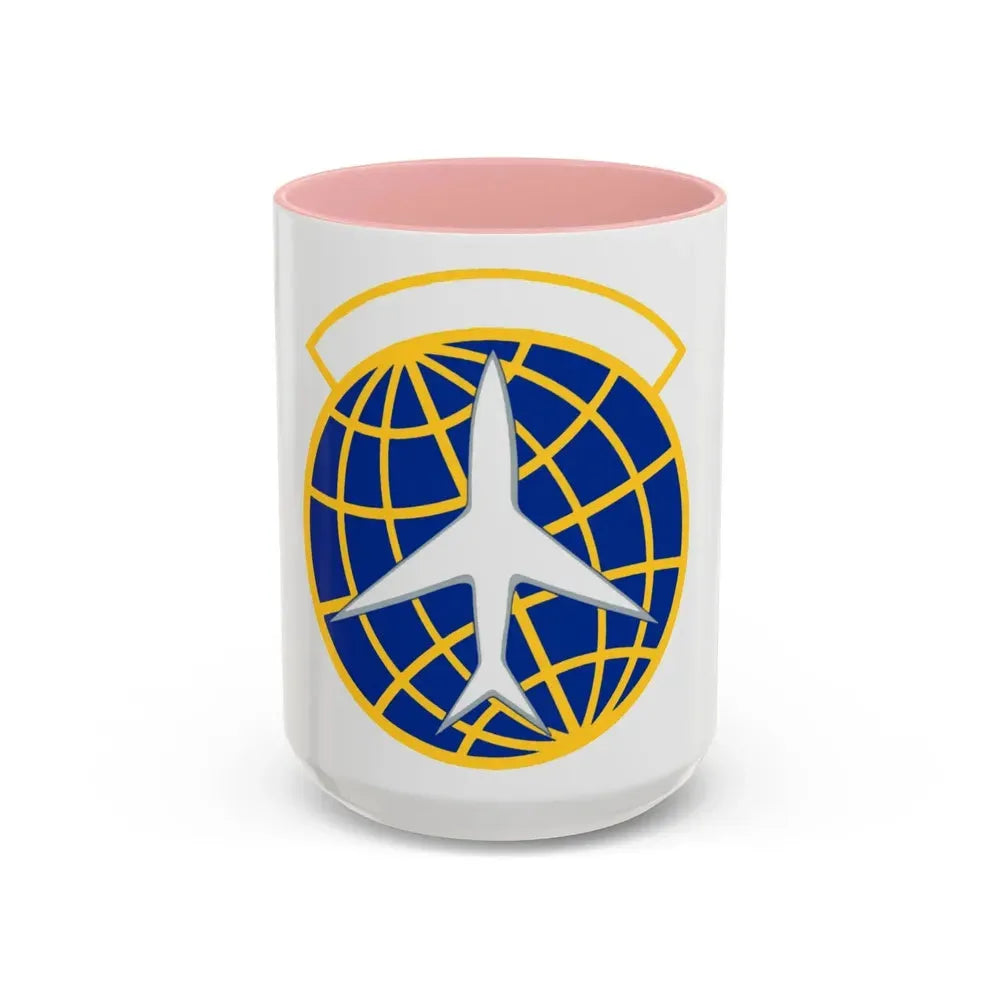 374 Maintenance Squadron PACAF (U.S. Air Force) Accent Coffee Mug 15oz Pink - Go Mug Yourself