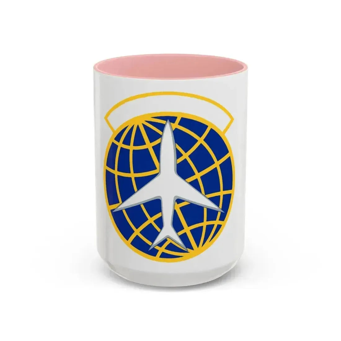 374 Maintenance Squadron PACAF (U.S. Air Force) Accent Coffee Mug 15oz Pink - Go Mug Yourself