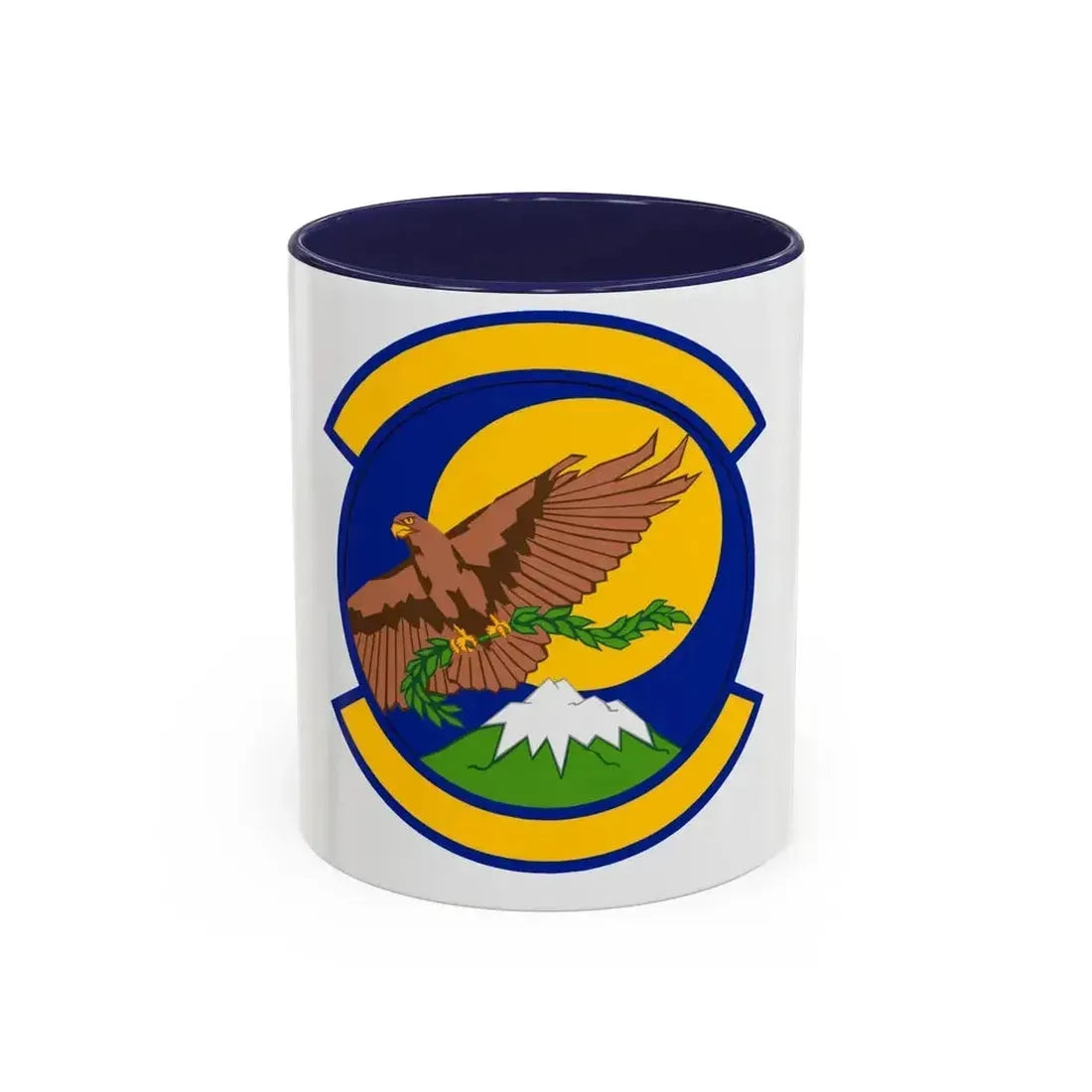 374 Security Forces Squadron PACAF (U.S. Air Force) Accent Coffee Mug 11oz Navy - Go Mug Yourself