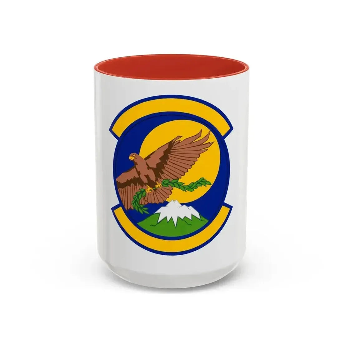 374 Security Forces Squadron PACAF (U.S. Air Force) Accent Coffee Mug 15oz Red - Go Mug Yourself