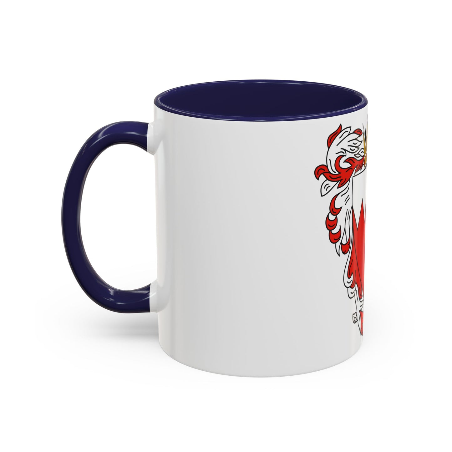 Coat of Arms of The Kingdom of Bahrain - Accent Coffee Mug