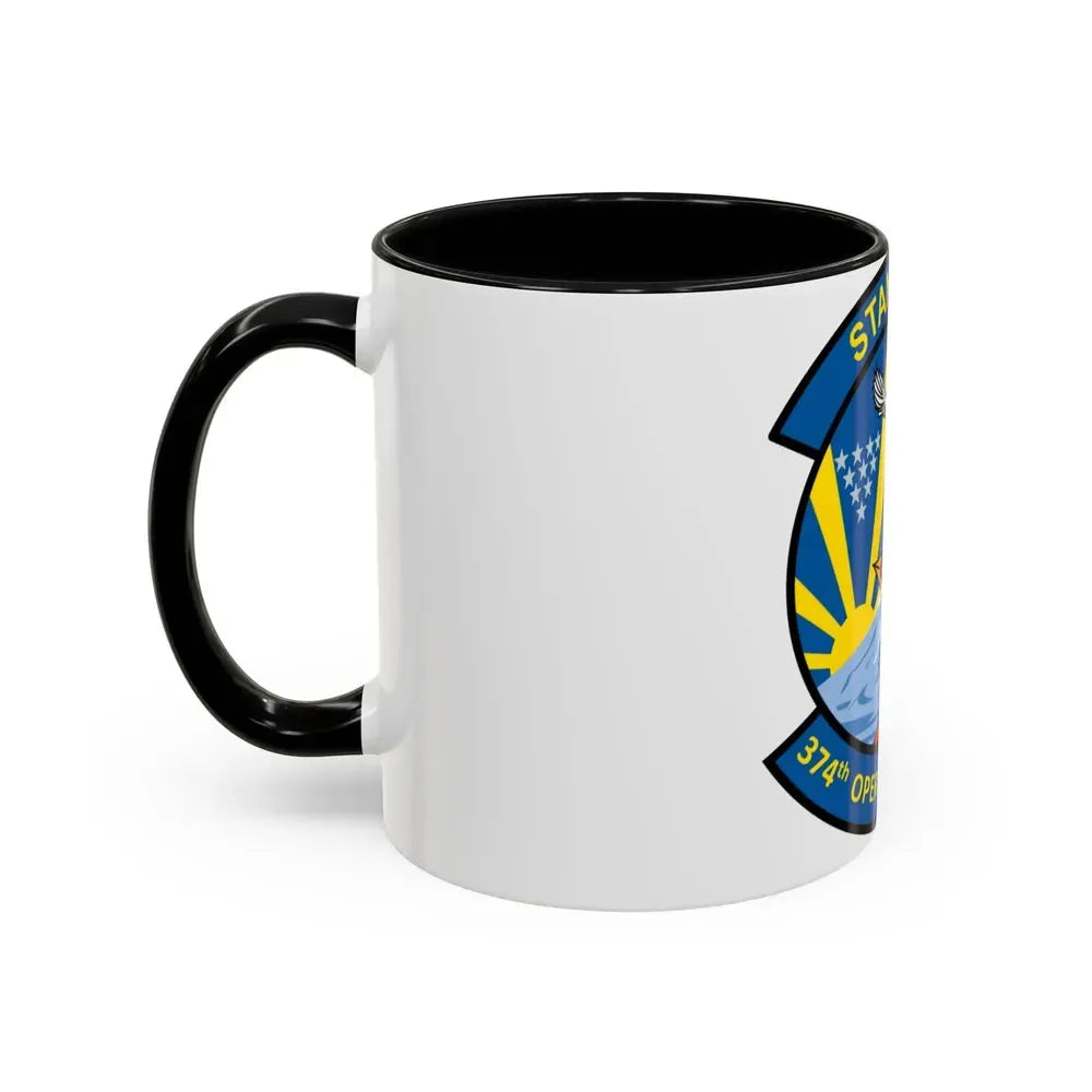 374th Operation Group (U.S. Air Force) Accent Coffee Mug - Go Mug Yourself