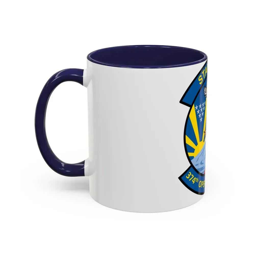 374th Operation Group (U.S. Air Force) Accent Coffee Mug - Go Mug Yourself