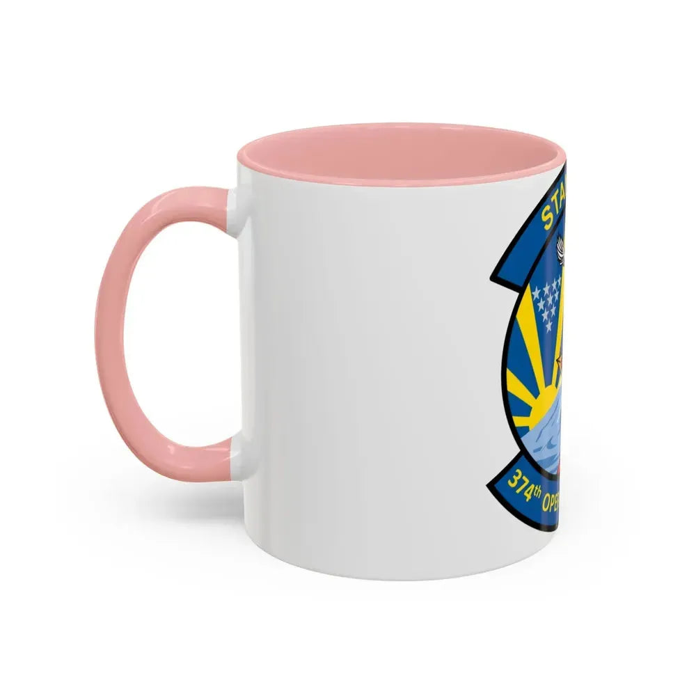 374th Operation Group (U.S. Air Force) Accent Coffee Mug - Go Mug Yourself