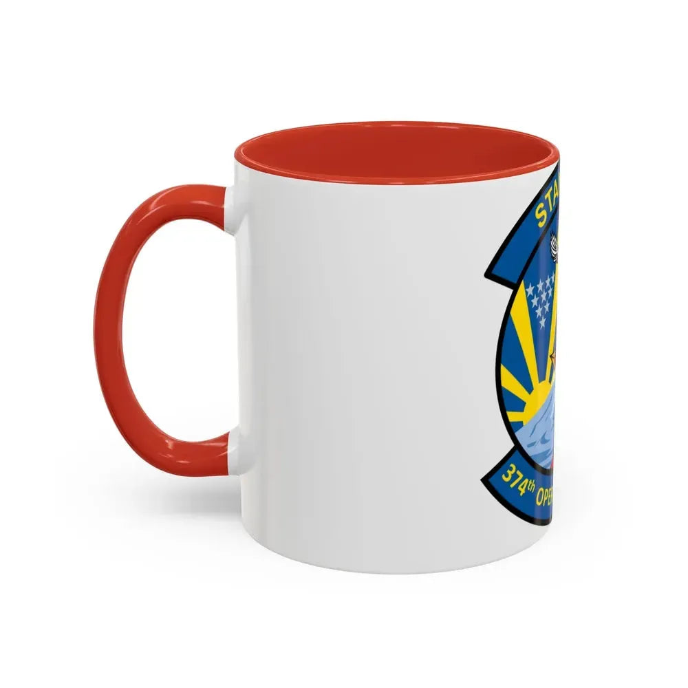 374th Operation Group (U.S. Air Force) Accent Coffee Mug - Go Mug Yourself