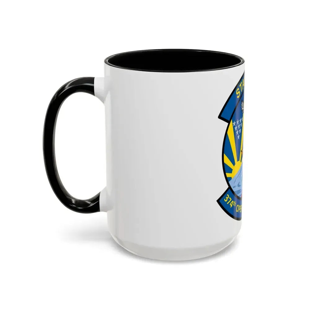 374th Operation Group (U.S. Air Force) Accent Coffee Mug - Go Mug Yourself