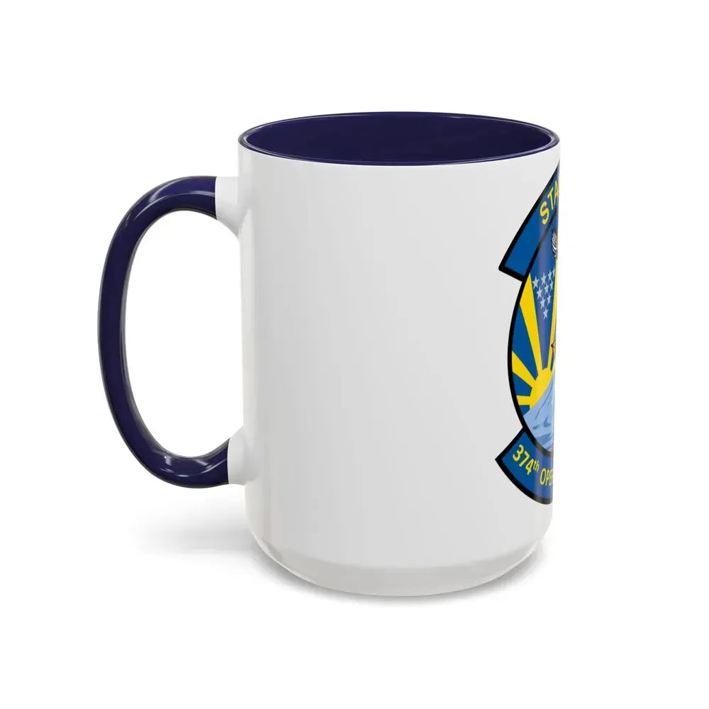 374th Operation Group (U.S. Air Force) Accent Coffee Mug - Go Mug Yourself