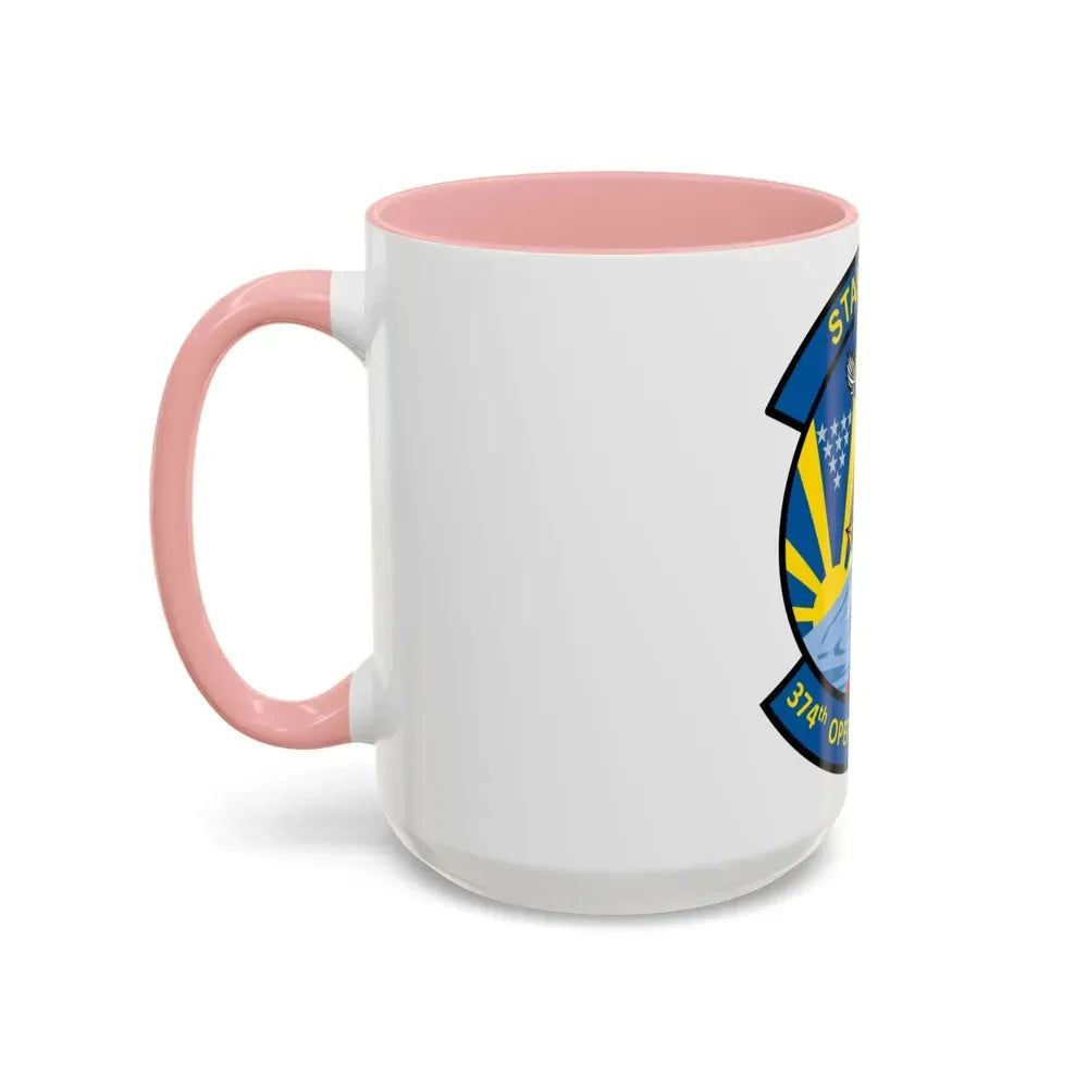 374th Operation Group (U.S. Air Force) Accent Coffee Mug - Go Mug Yourself