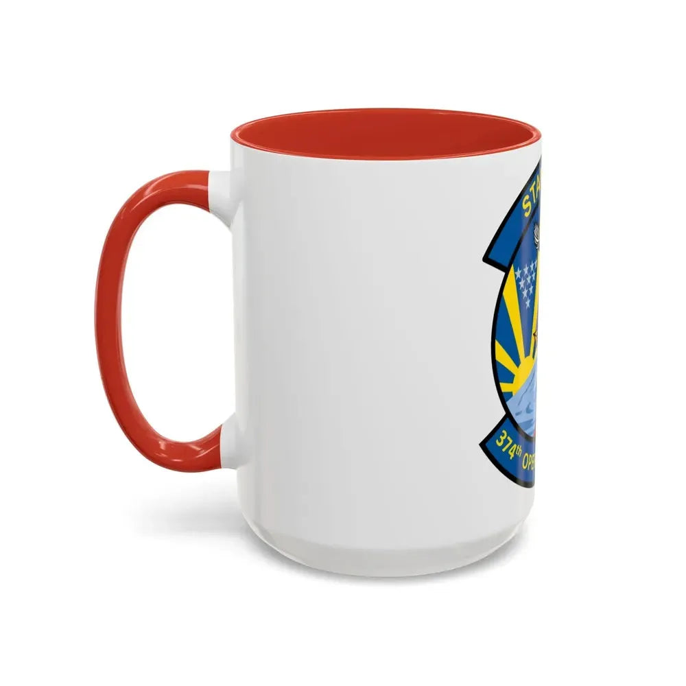 374th Operation Group (U.S. Air Force) Accent Coffee Mug - Go Mug Yourself