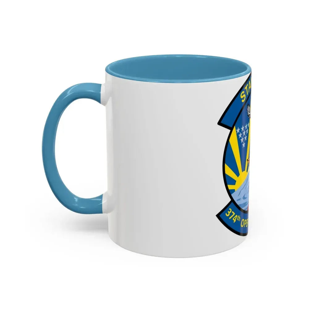 374th Operation Group (U.S. Air Force) Accent Coffee Mug - Go Mug Yourself