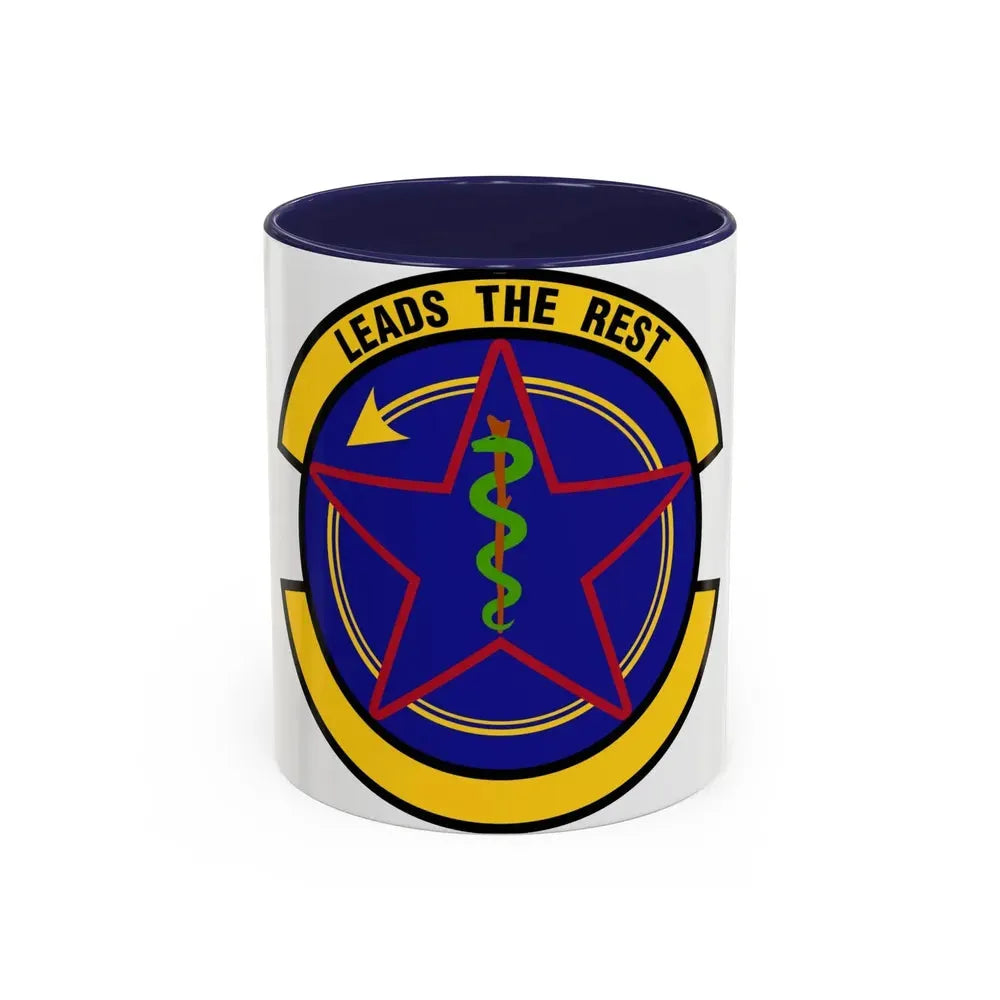 375 Operational Medical Readiness Squadron AMC (U.S. Air Force) Accent Coffee Mug 11oz Navy - Go Mug Yourself