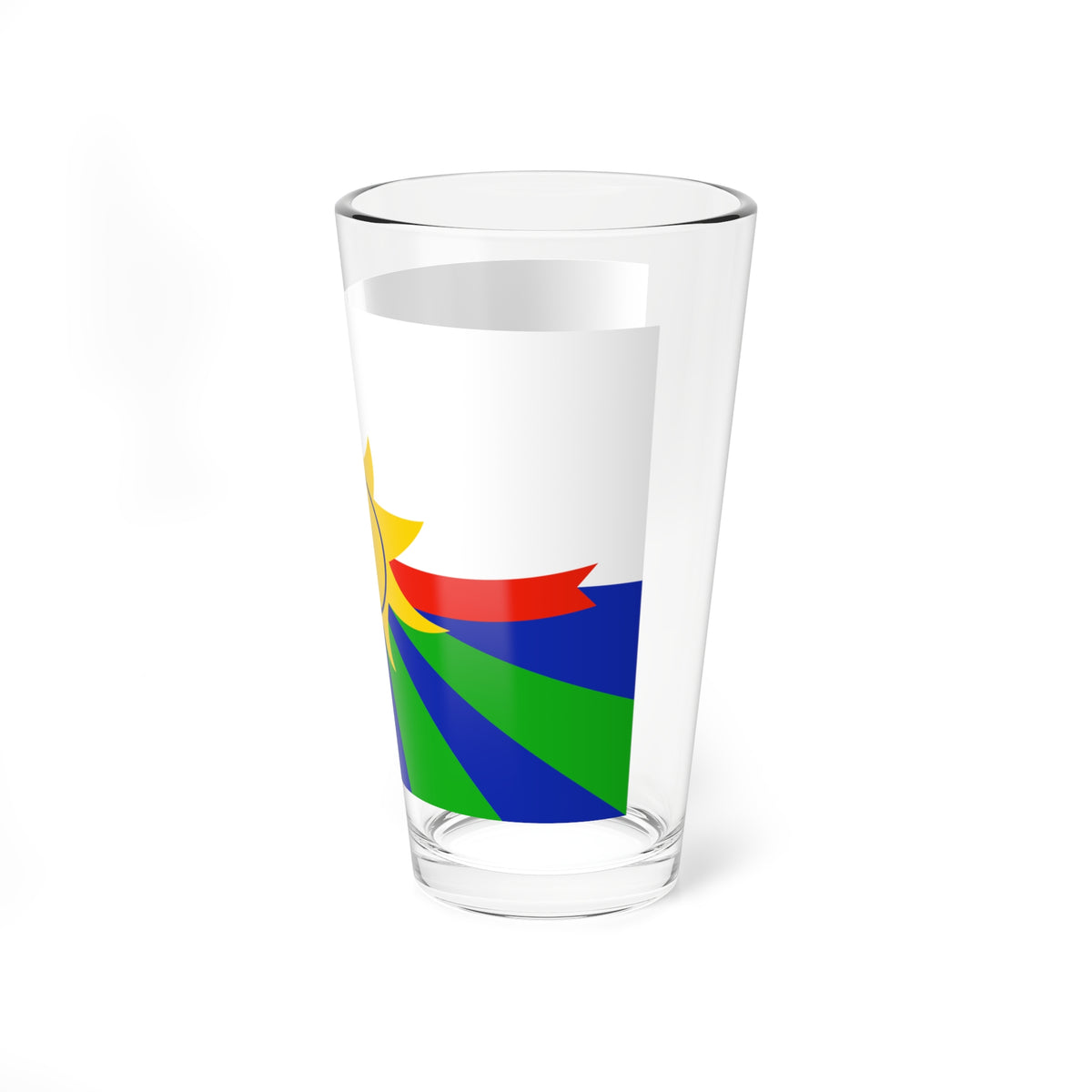 Bandera del Municipio Esteller (Venezuela) Pint Glass 16oz