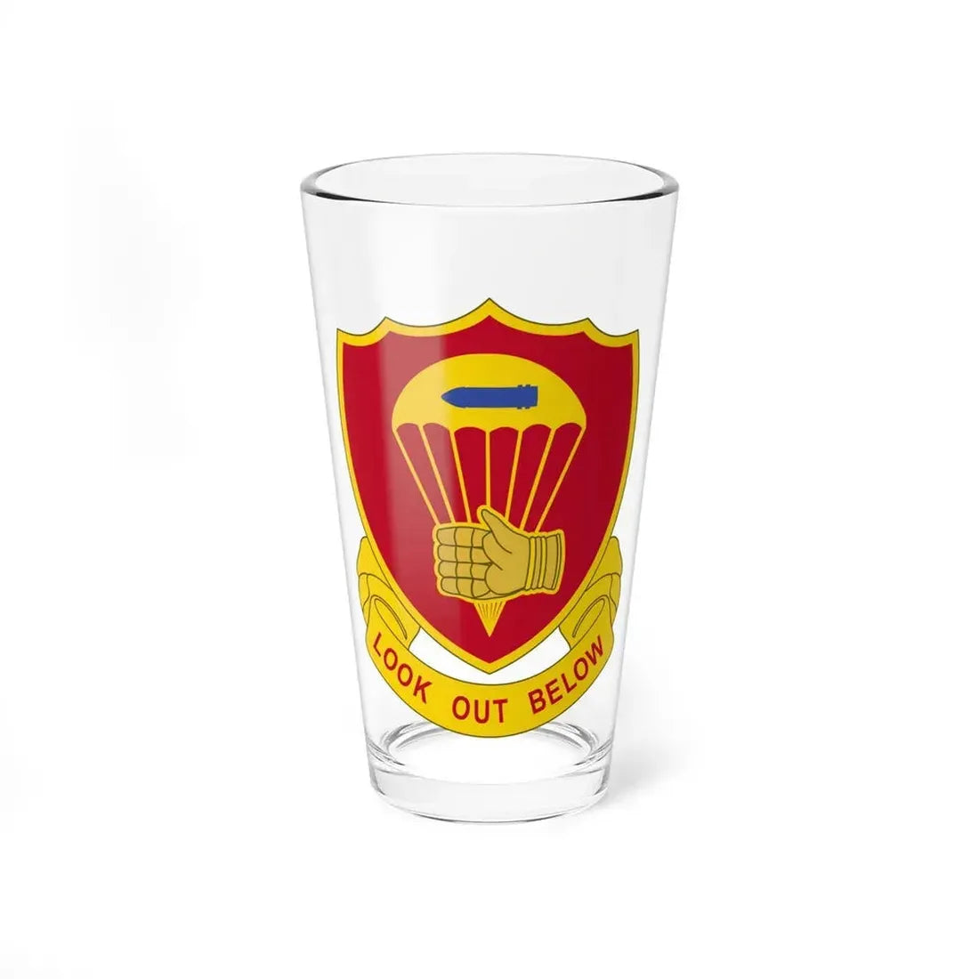 376 Airborne Field Artillery Battalion (U.S. Army) Pint Glass 16oz 16oz - Go Mug Yourself