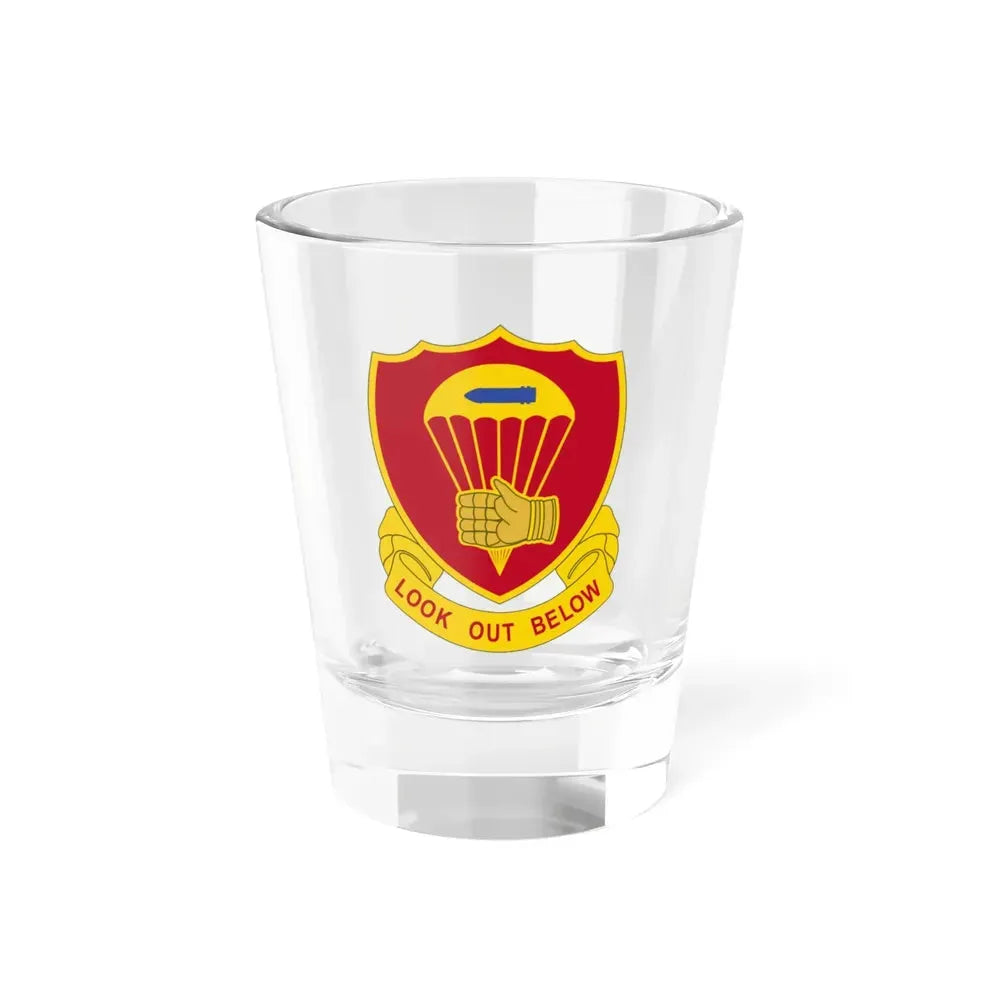 376 Airborne Field Artillery Battalion (U.S. Army) Shot Glass 1.5oz 1.5oz - Go Mug Yourself