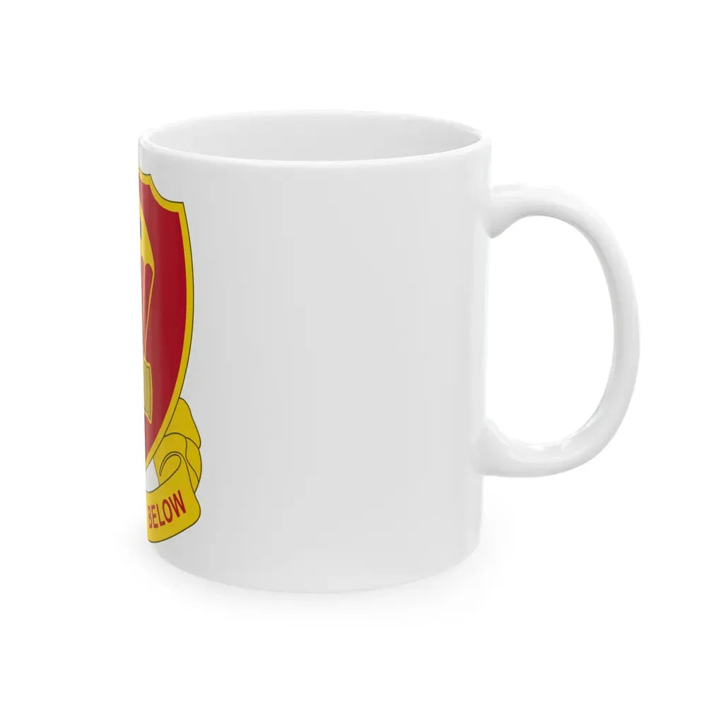 376 Airborne Field Artillery Battalion (U.S. Army) White Coffee Mug - Go Mug Yourself