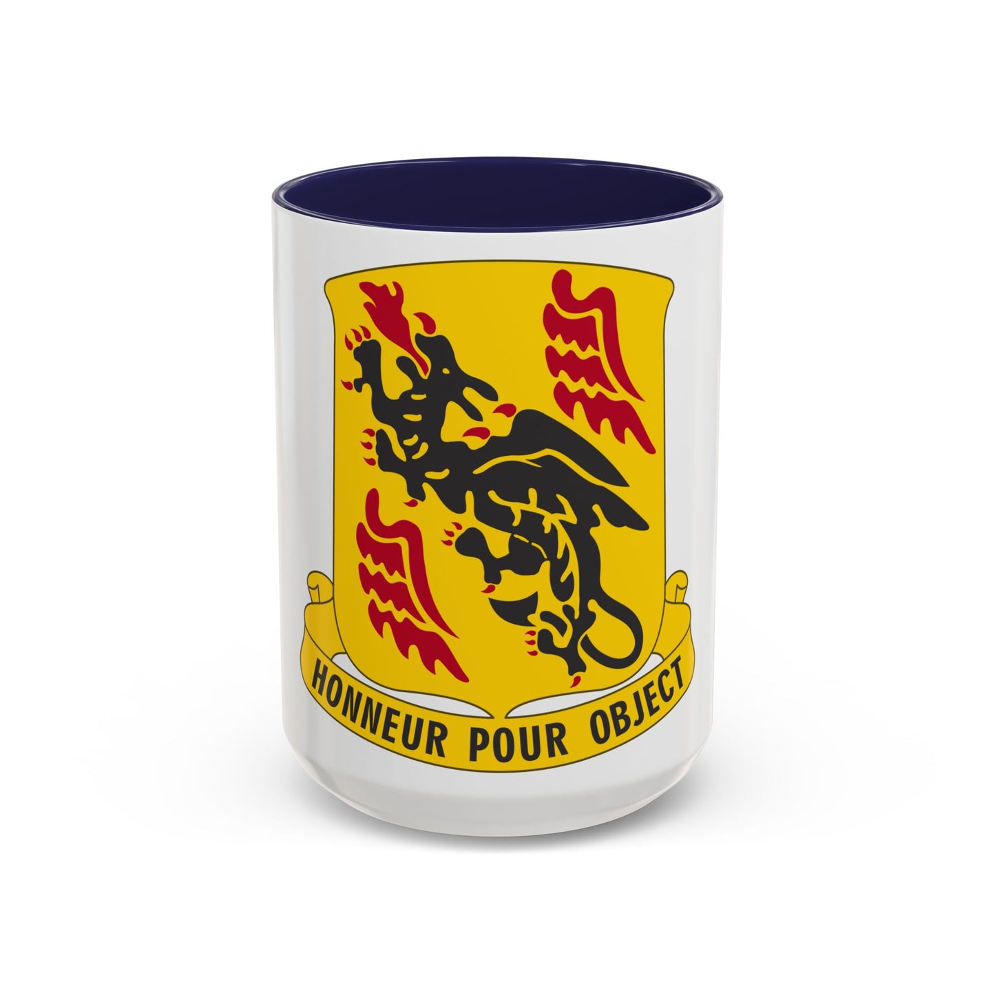 81 Airborne Antiaircraft Artillery Battalion (U.S. Army) Accent Coffee Mug