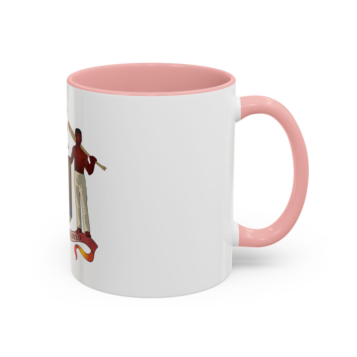 Coat of arms of British Honduras (1907-1967) - Accent Coffee Mug