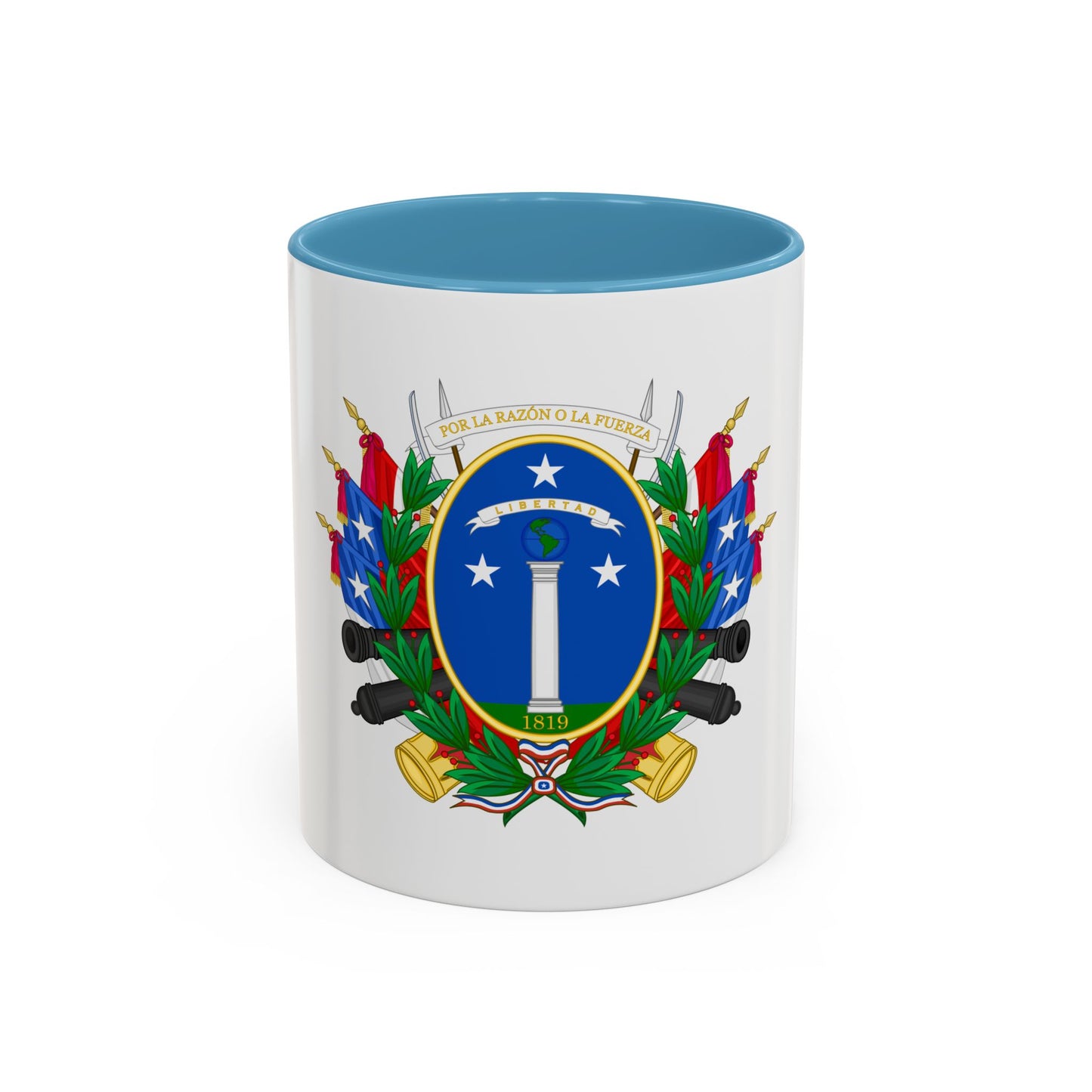 Greater Coat of Arms of Chile (1819-1834) - Accent Coffee Mug