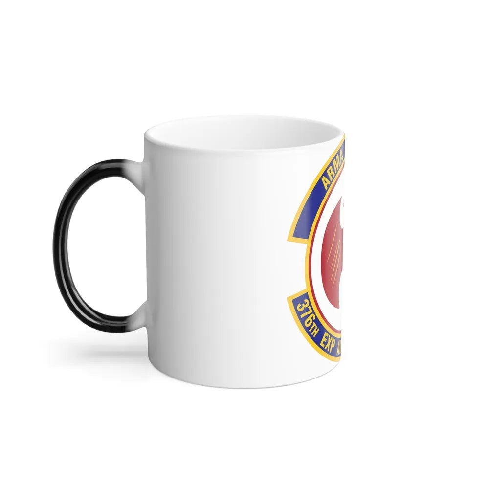 376th Expeditionary Aircraft Maintenance Squadron (U.S. Air Force) Color Changing Coffee Mug-Go Mug Yourself
