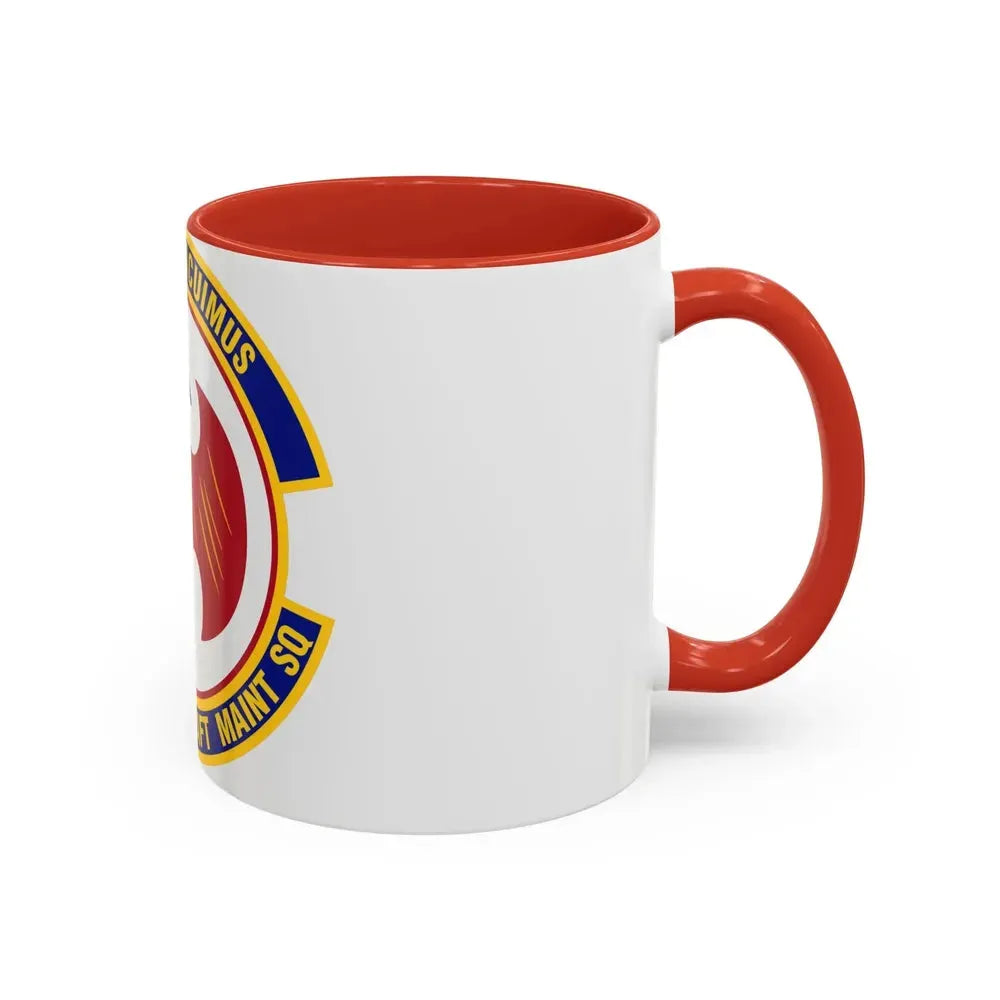 376th Expeditionary Aircraft Maintenance Squadron (U.S. Air Force) Accent Coffee Mug - Go Mug Yourself