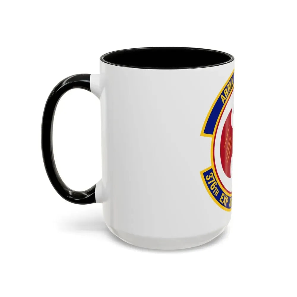 376th Expeditionary Aircraft Maintenance Squadron (U.S. Air Force) Accent Coffee Mug - Go Mug Yourself
