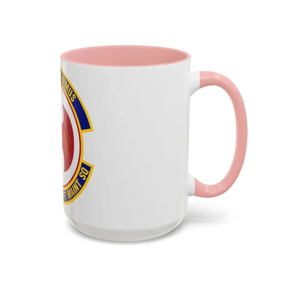 376th Expeditionary Aircraft Maintenance Squadron (U.S. Air Force) Accent Coffee Mug - Go Mug Yourself
