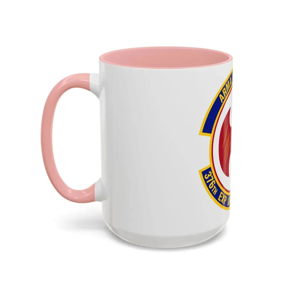 376th Expeditionary Aircraft Maintenance Squadron (U.S. Air Force) Accent Coffee Mug - Go Mug Yourself